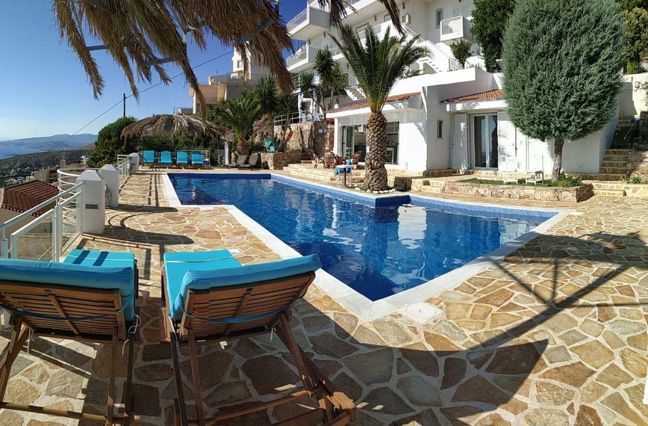 Infinity Blue Suite Saronida Exterior foto