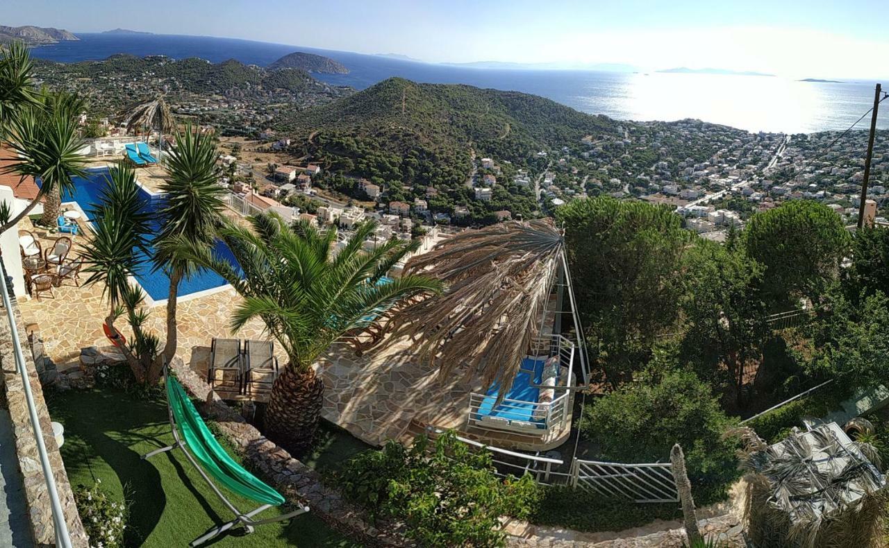 Infinity Blue Suite Saronida Exterior foto